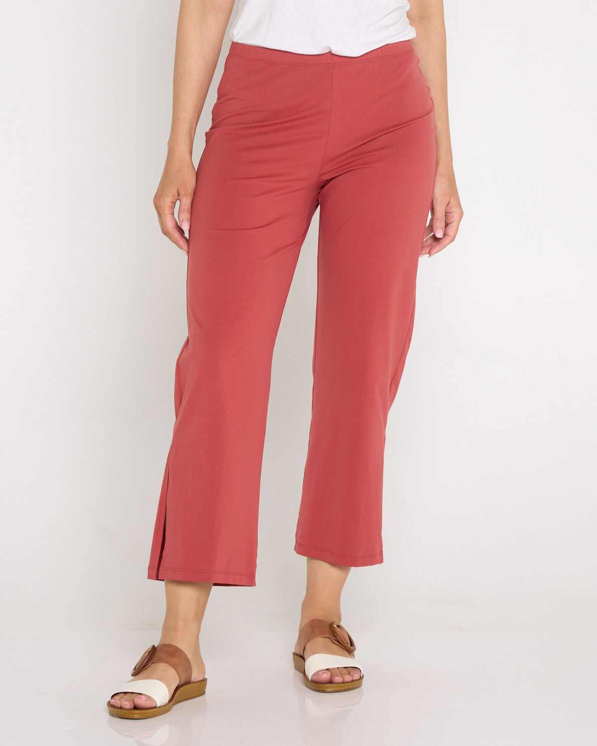 Montana Cotton Pants - Terracotta