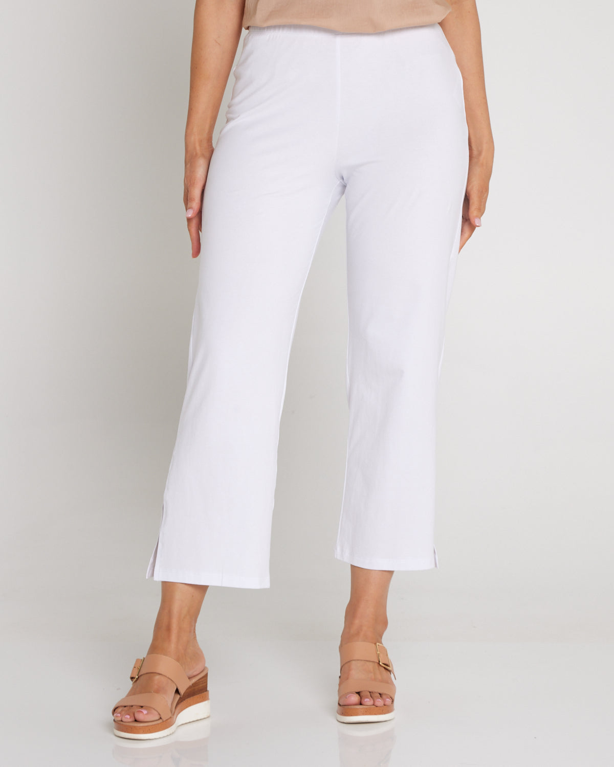 Montana Cotton Pants - White