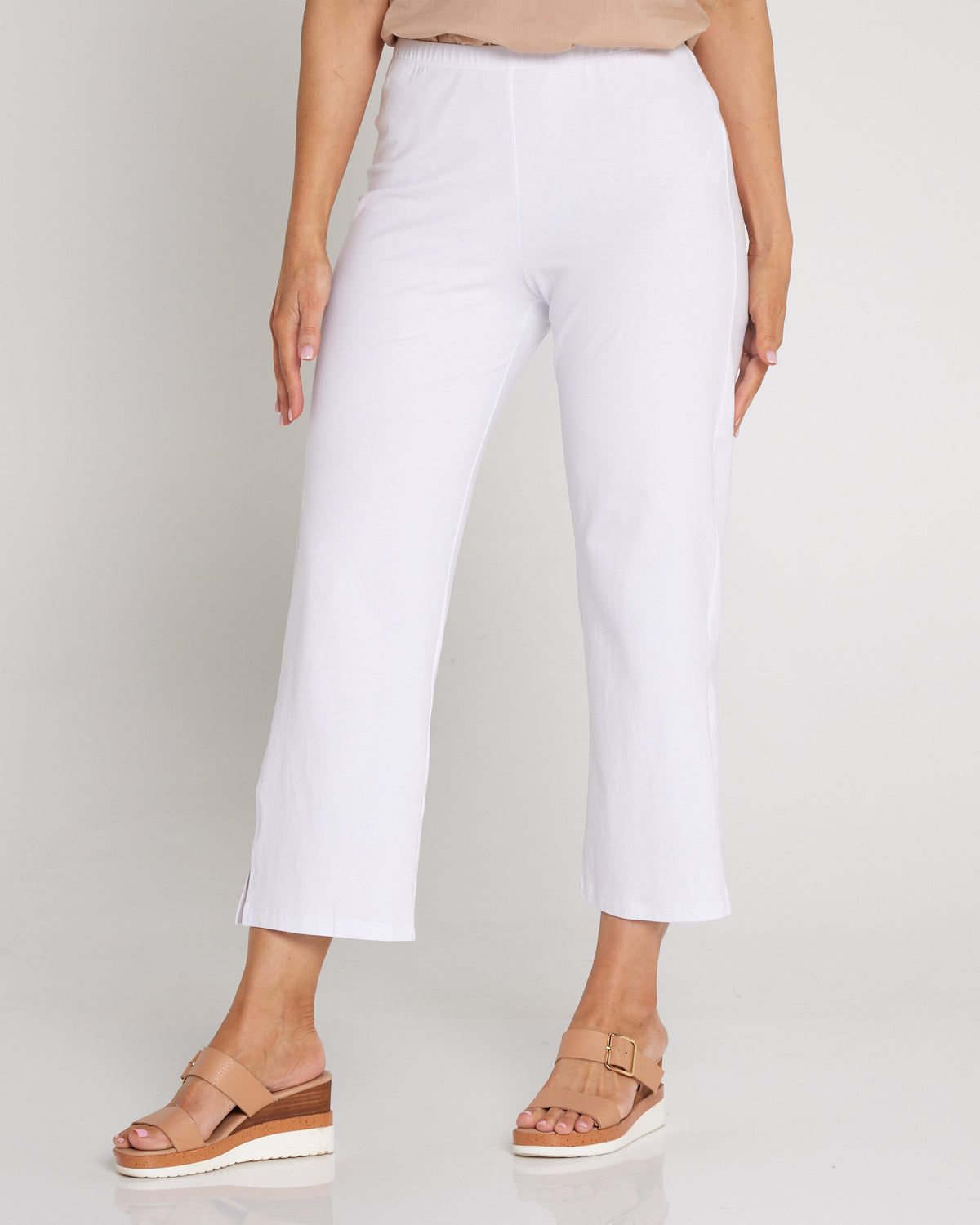 Montana Cotton Pants - White