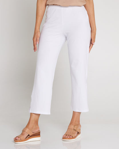 Montana Cotton Pants - White