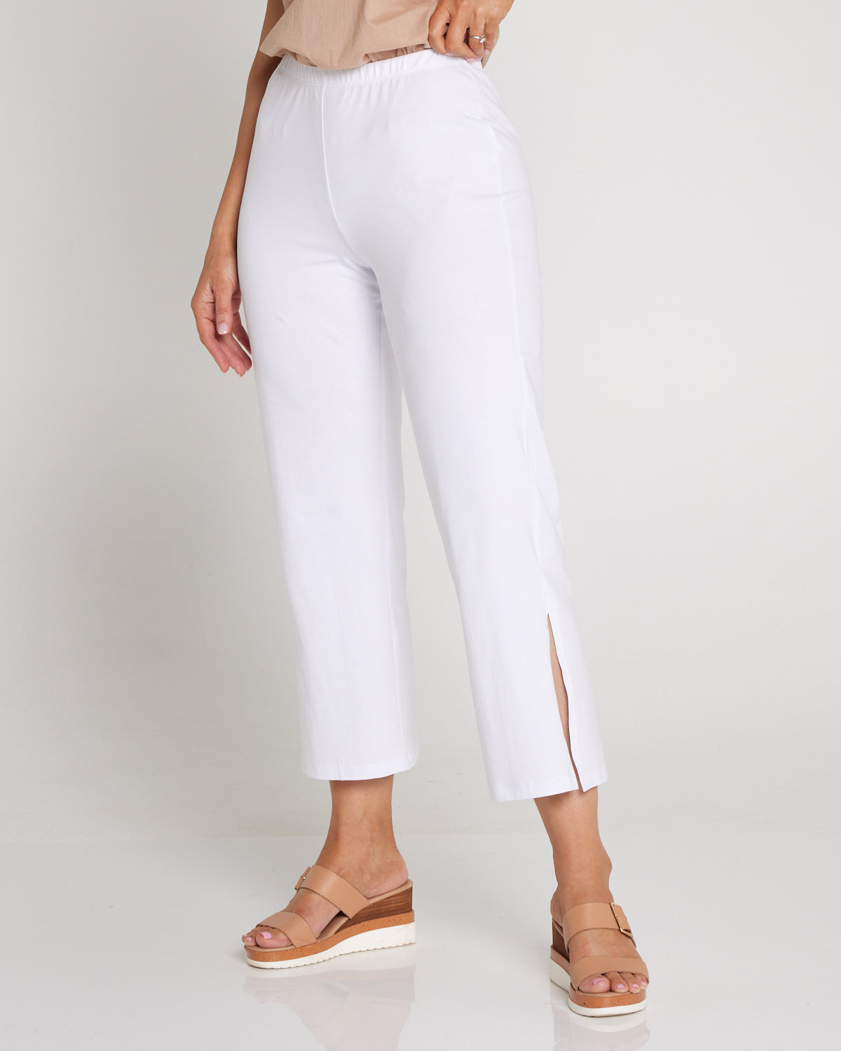 Montana Cotton Pants - White