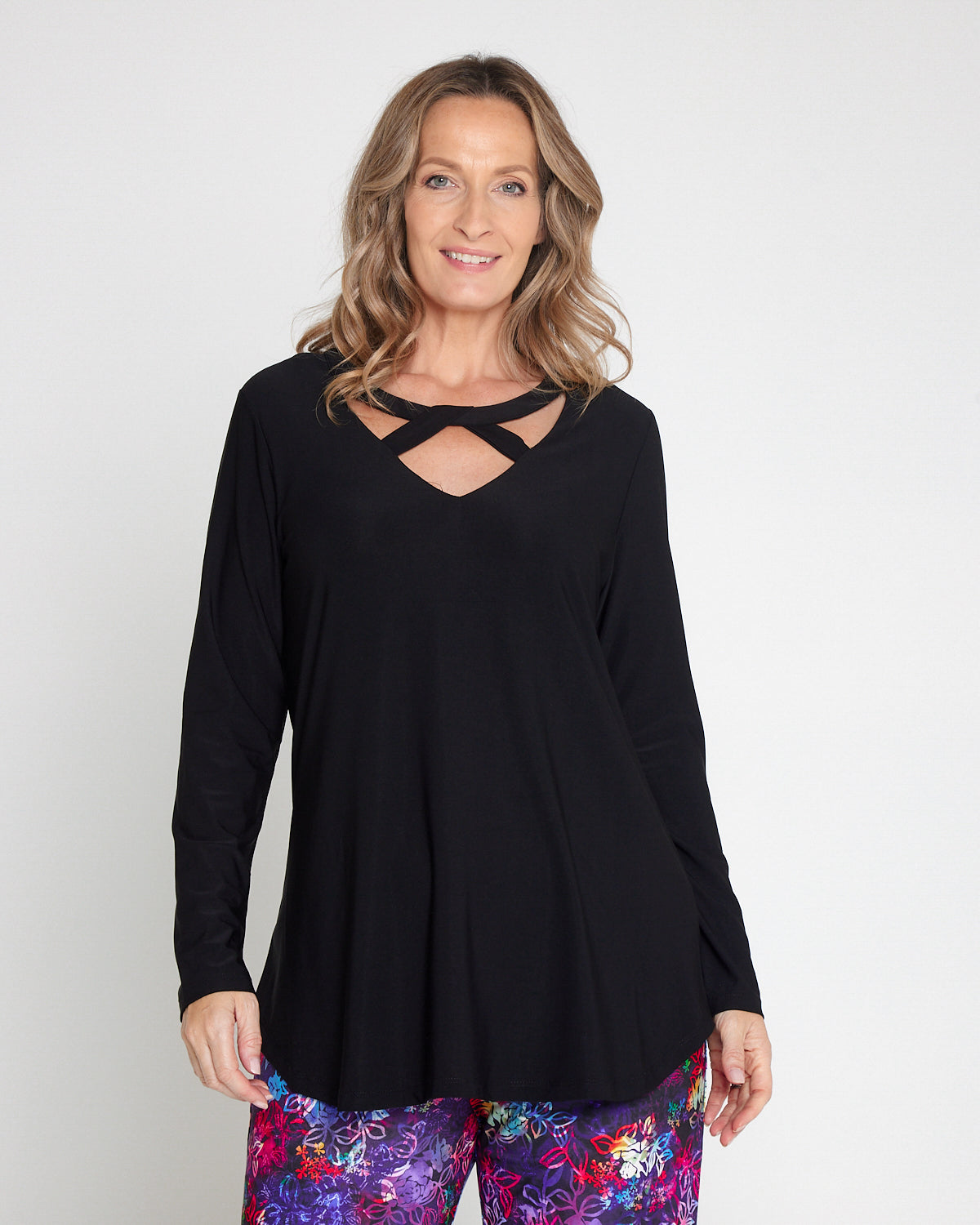Myra Cut Out Top - Black