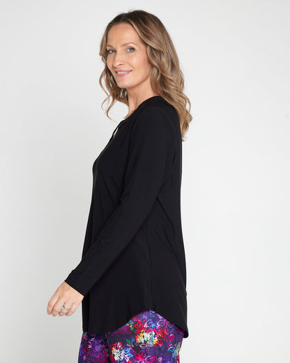 Myra Cut Out Top - Black