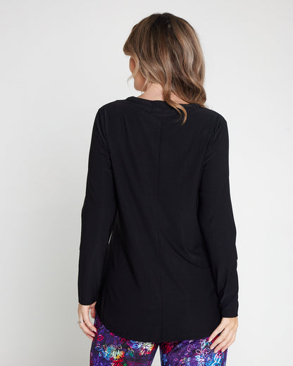 Myra Cut Out Top - Black