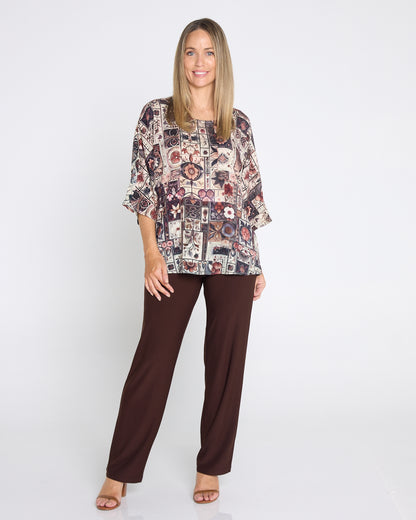 Summer Ease Top - Tapestry Patchwork