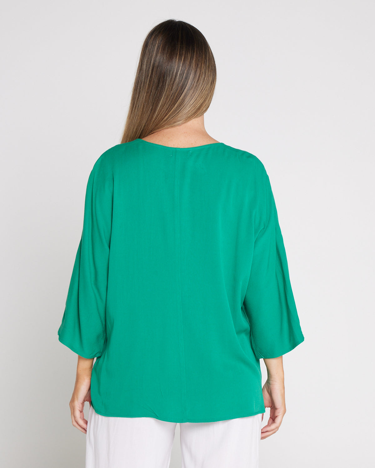 Summer Ease Top - Jade Green