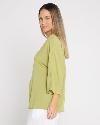 Summer Ease Essential Top - Lime