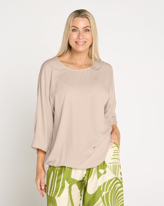 Summer Ease Essential Top - Natural