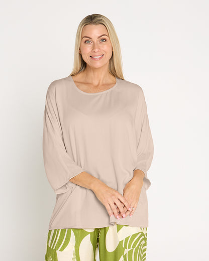 Summer Ease Essential Top - Natural