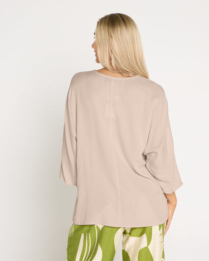 Summer Ease Essential Top - Natural