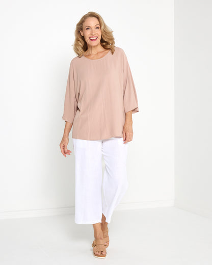 Ease Essential Top - Taupe