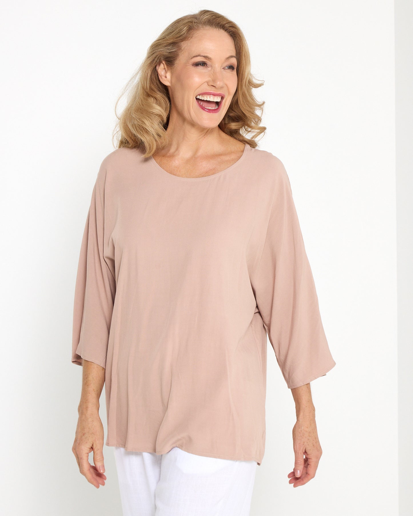 Ease Essential Top - Taupe