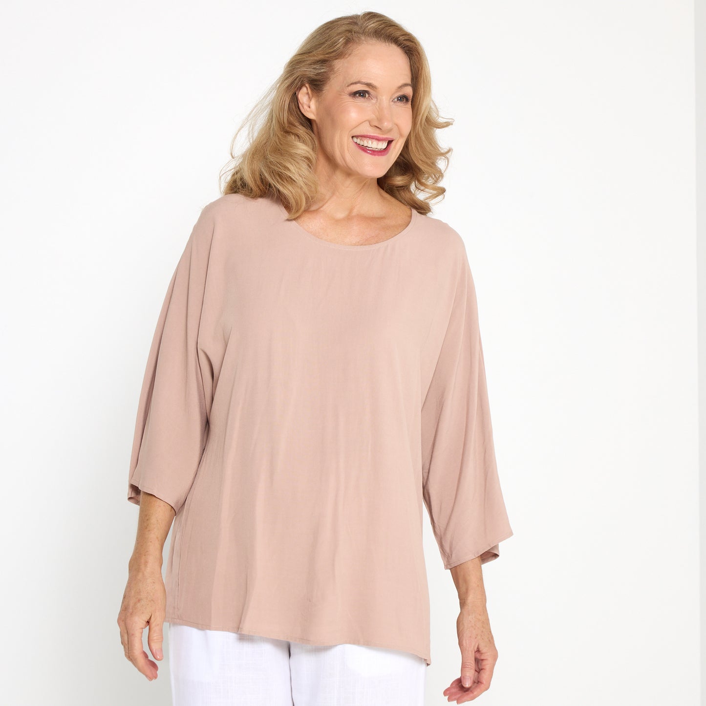 Ease Essential Top - Taupe