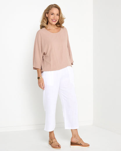 Ease Essential Top - Taupe