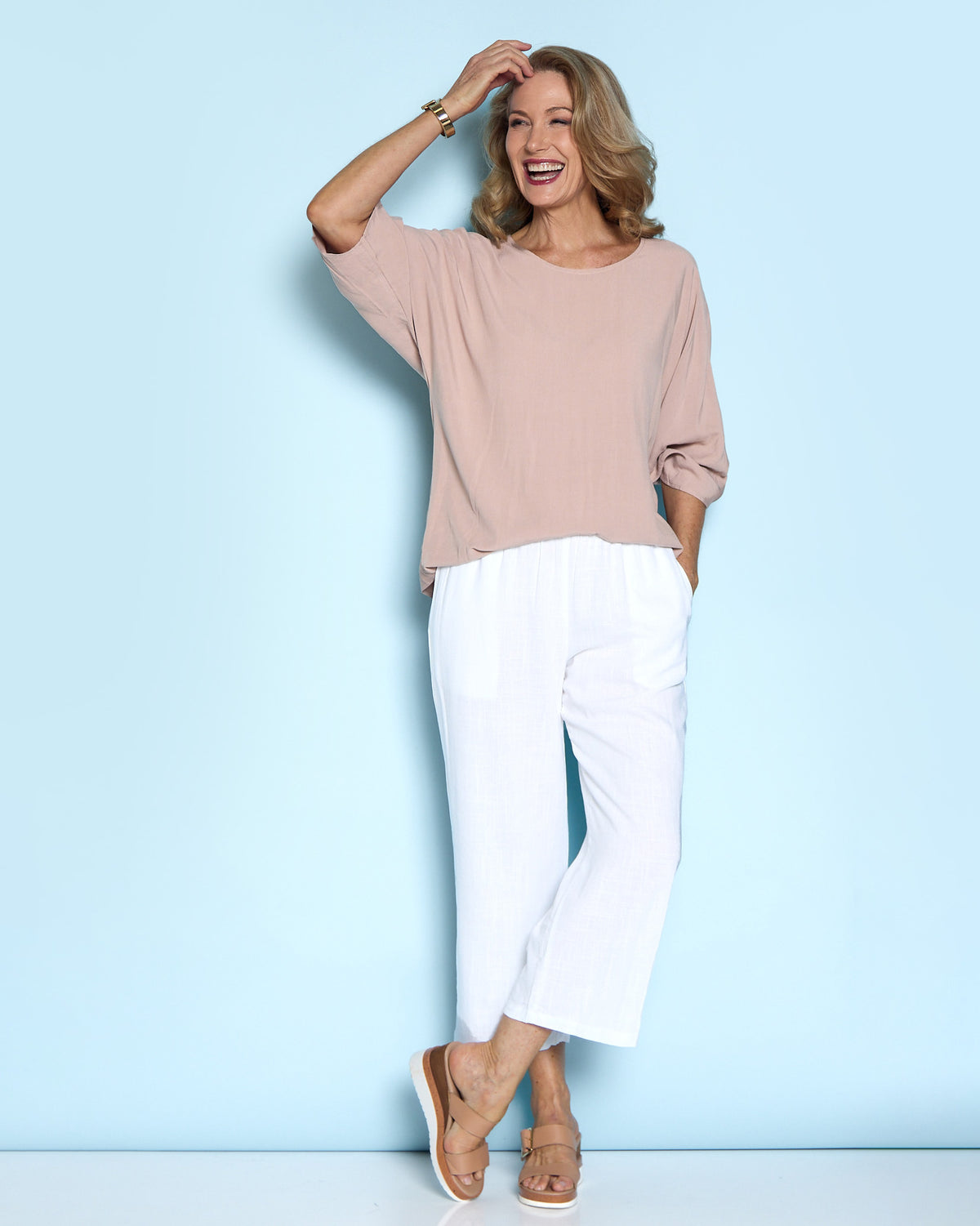 Ease Essential Top - Taupe