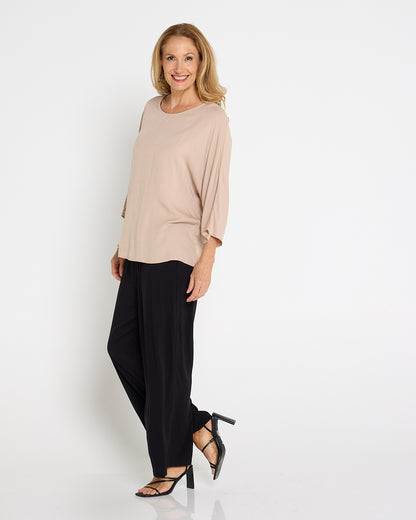Summer Ease Essential Top - Natural