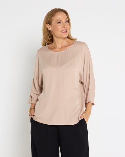 Summer Ease Essential Top - Natural