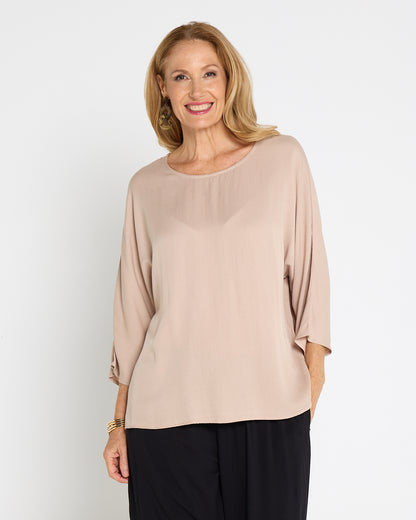Summer Ease Essential Top - Natural