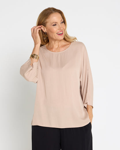 Summer Ease Essential Top - Natural