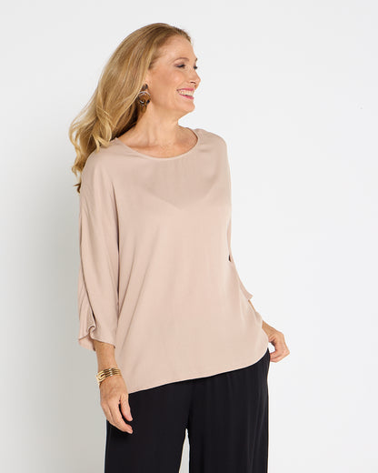 Summer Ease Essential Top - Natural