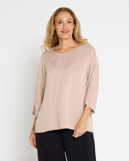 Summer Ease Essential Top - Natural
