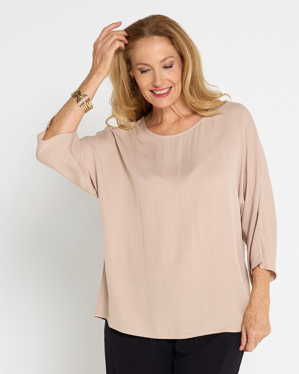 Summer Ease Essential Top - Natural
