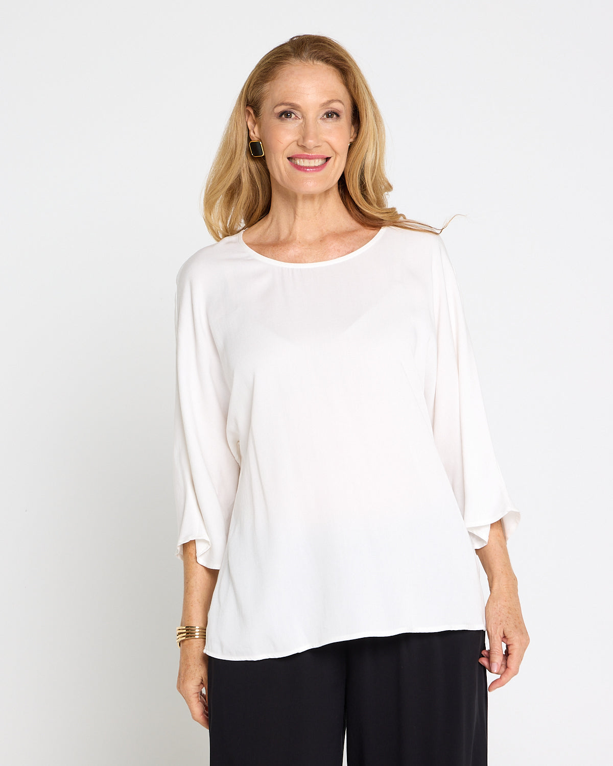Summer Ease Essential Top - White