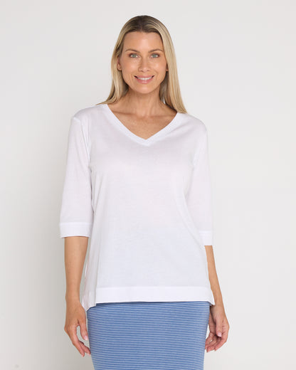 Sunshine Core Tee - White