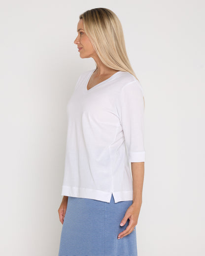 Sunshine Core Tee - White