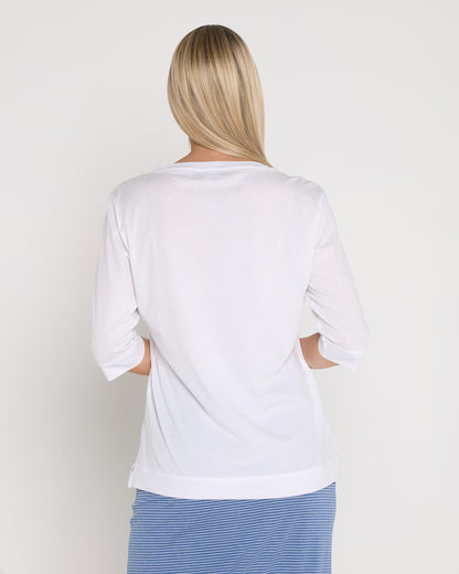 Sunshine Core Tee - White