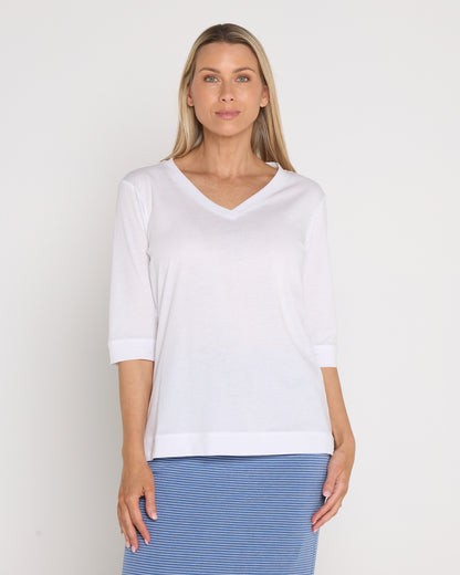 Sunshine Core Tee - White