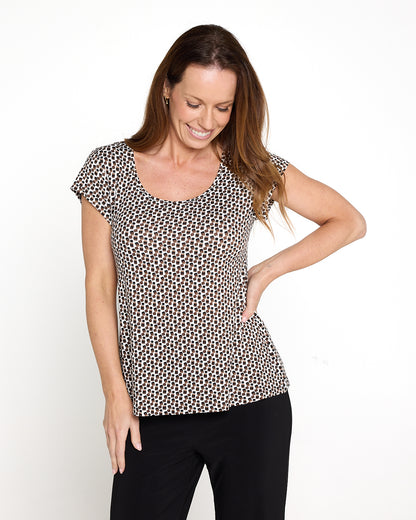 Regent Swing Tee - Mocha