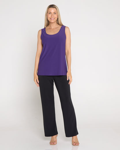 Long Line Tank - Purple
