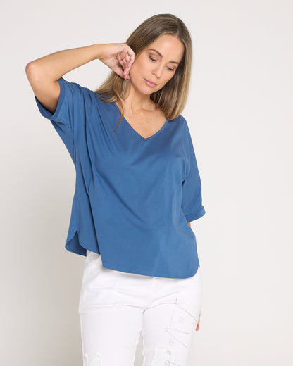 Daily Favourite Tee - Denim Blue