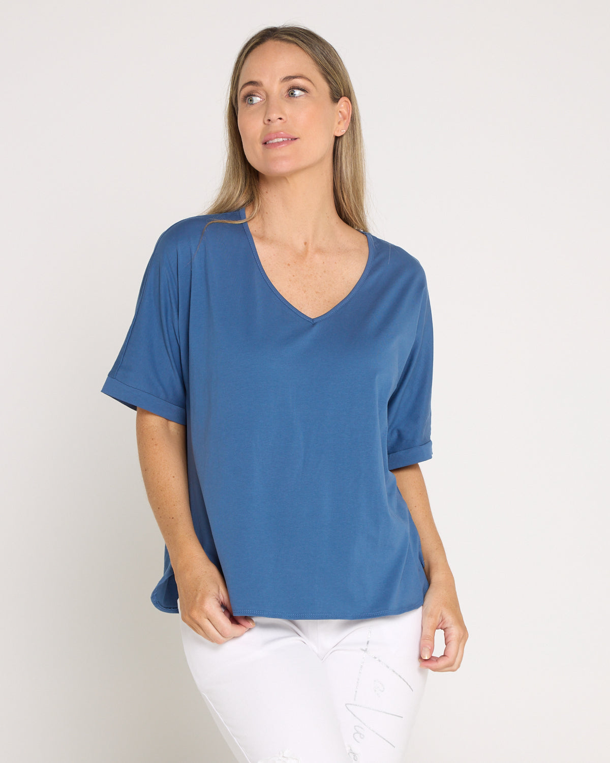 Daily Favourite Tee - Denim Blue