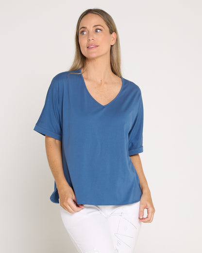 Daily Favourite Tee - Denim Blue