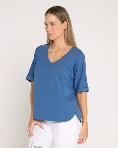 Daily Favourite Tee - Denim Blue