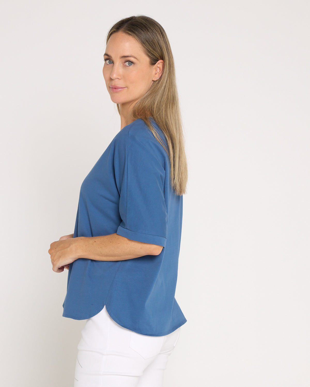 Daily Favourite Tee - Denim Blue