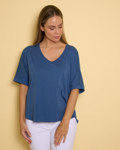 Daily Favourite Tee - Denim Blue