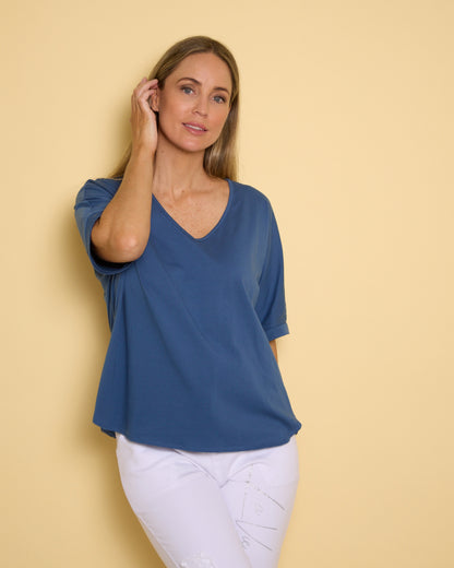 Daily Favourite Tee - Denim Blue