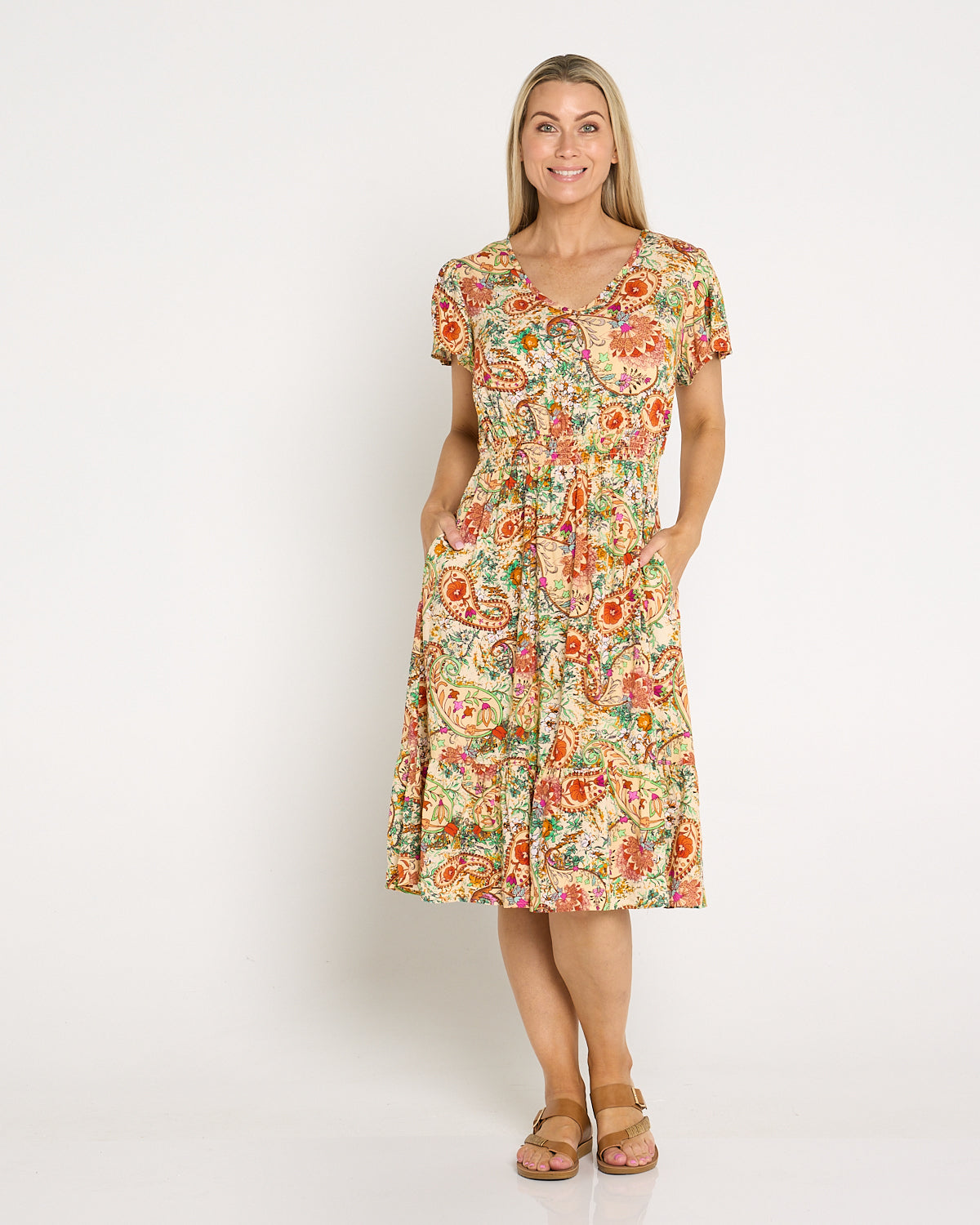 Storybook Dress - Floral Paisley
