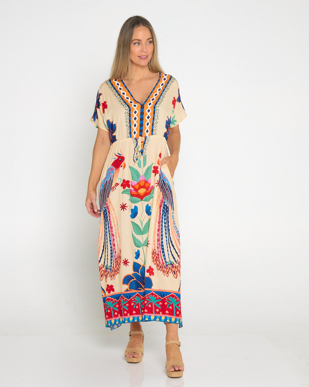 Kia Ora Maxi Dress - Sandy Paradise