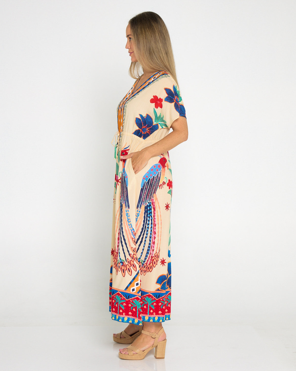 Kia Ora Maxi Dress - Sandy Paradise