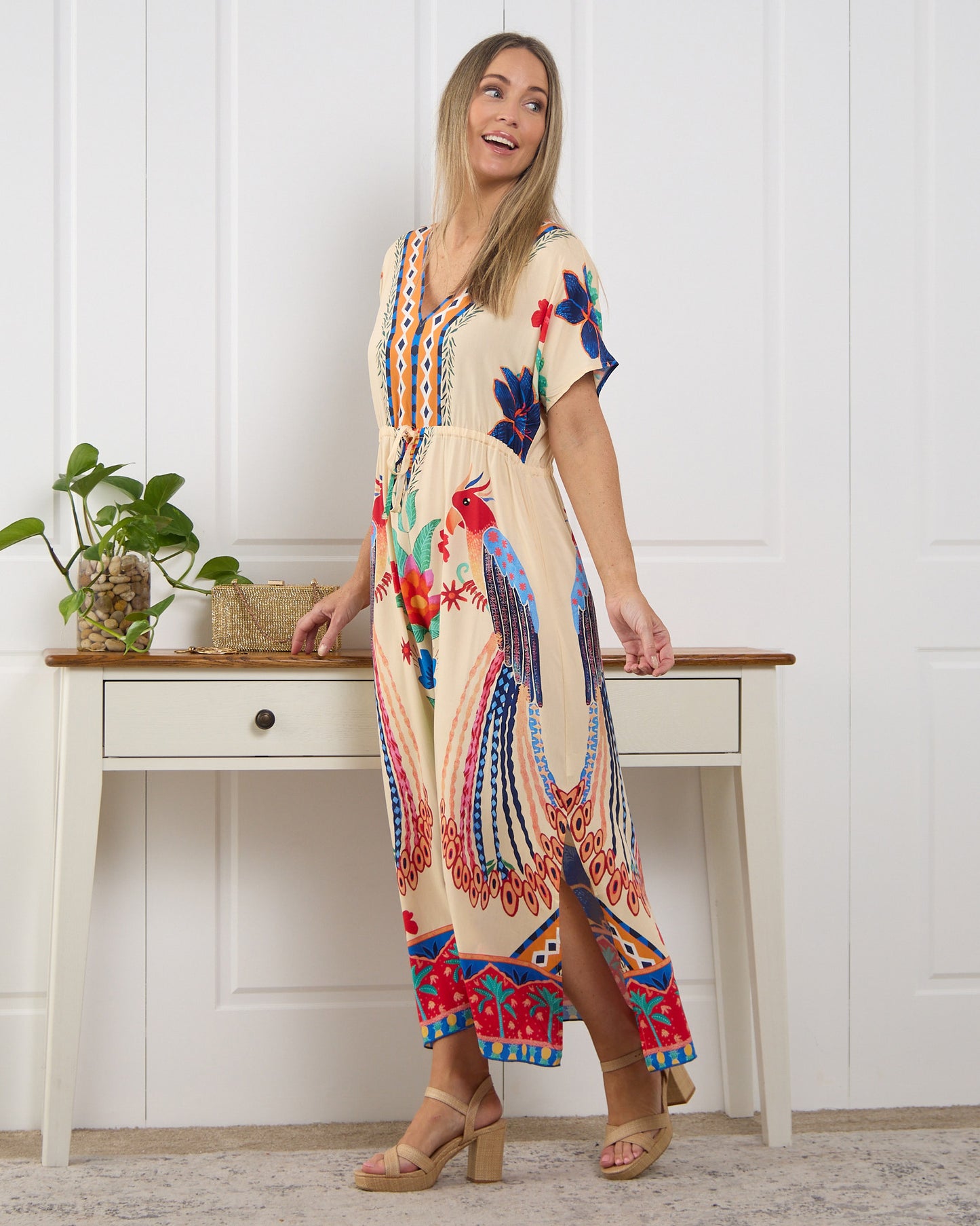 Kia Ora Maxi Dress - Sandy Paradise