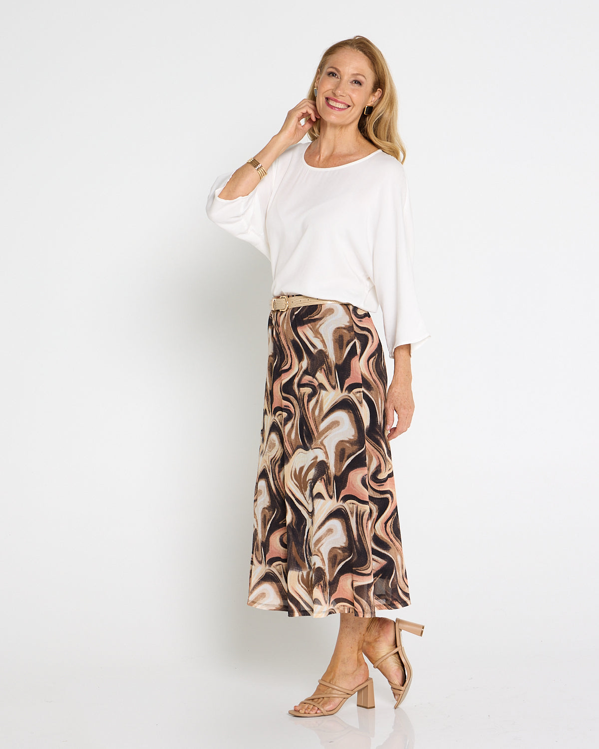 Summer Ease Essential Top - White