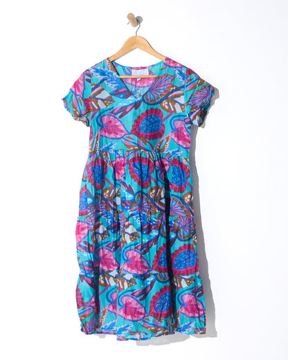 Thalia Tiered Dress - Island Bloom
