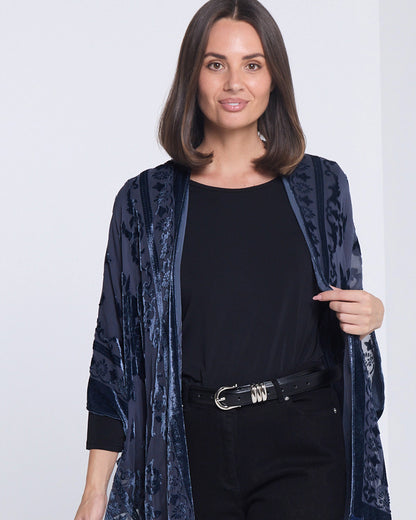 The Essential Metal Buckle Belt - Black/Silver