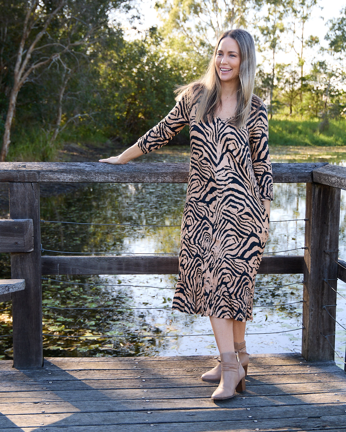 Stella Dress - Animal