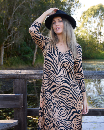 Stella Dress - Animal