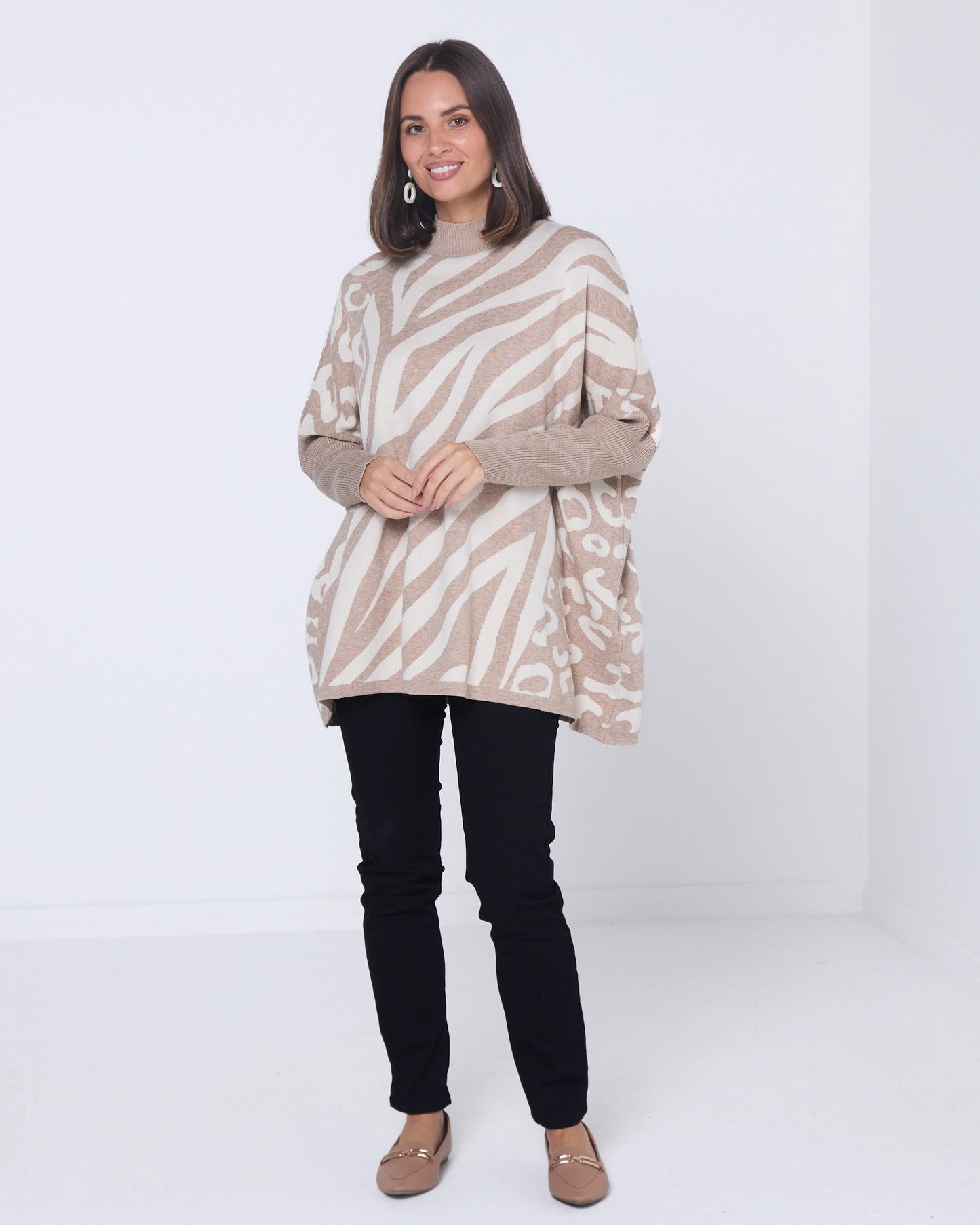 Safari Knit Tunic - Sand